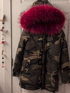 💋NWT  Camo Parka💋